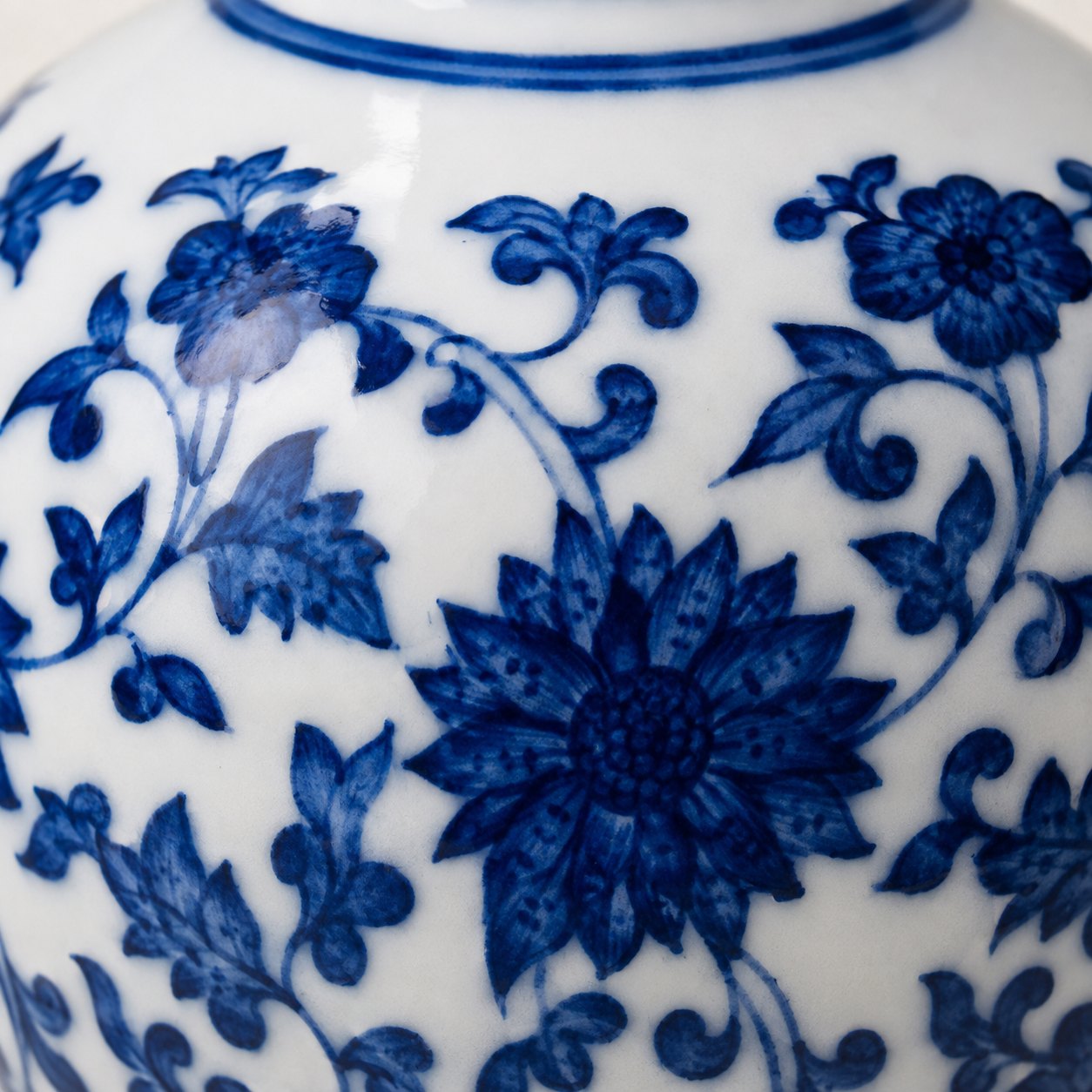 Miniature Blue & White Appreciation Vase