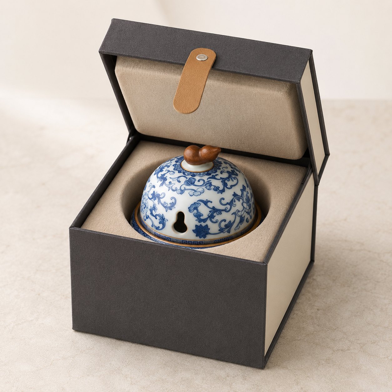 Ru-Ware Fortune Censer — Blessings and Serenity