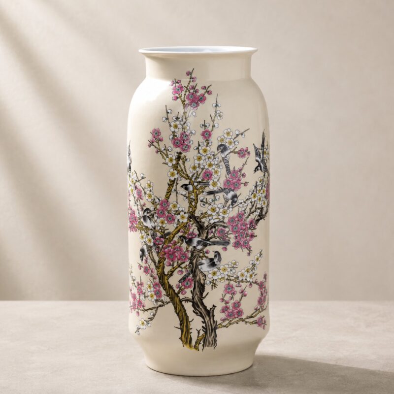 Magpie & Plum Quiver Vase — Joy and New Horizons