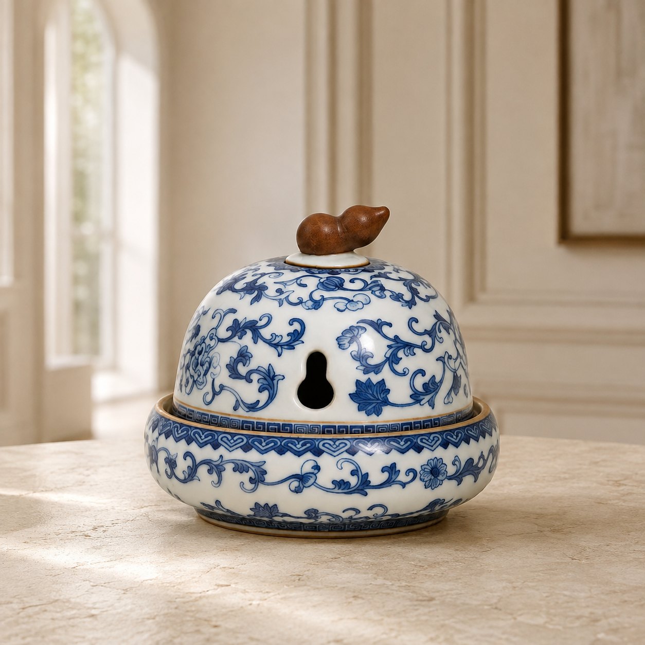 Ru-Ware Fortune Censer — Blessings and Serenity