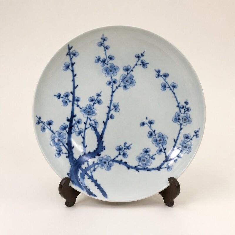 Plum Blossom Porcelain Plate