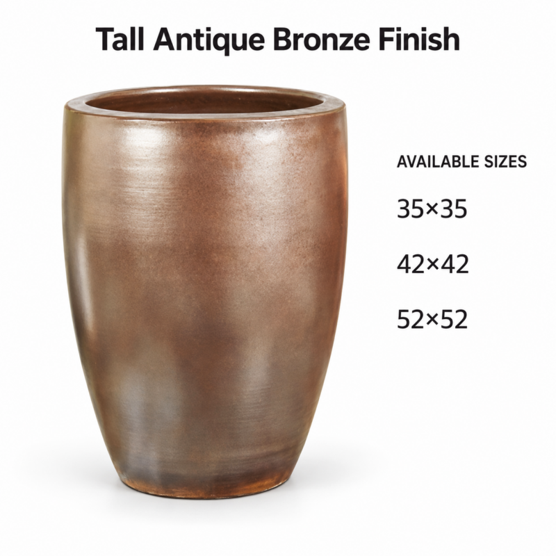Tall Antique Bronze Finish